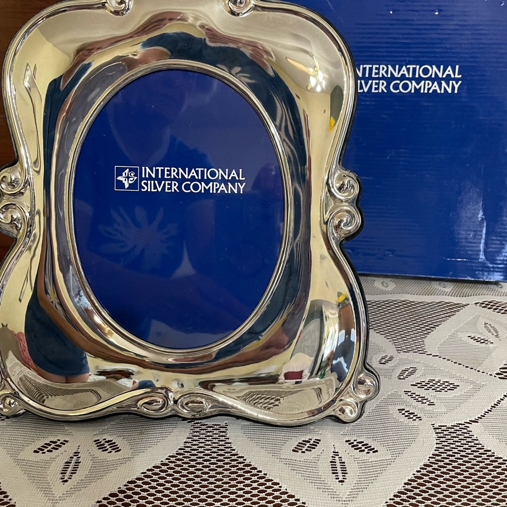 Vintage Picture Frame (Silver Plated)